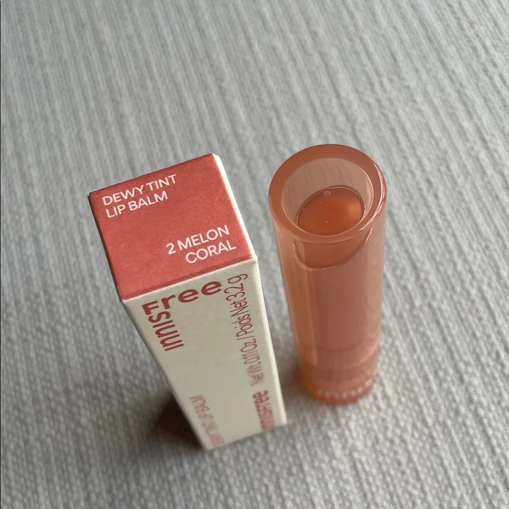Innisfree Dewy Tint Lip Balm - 2 Melon Coral